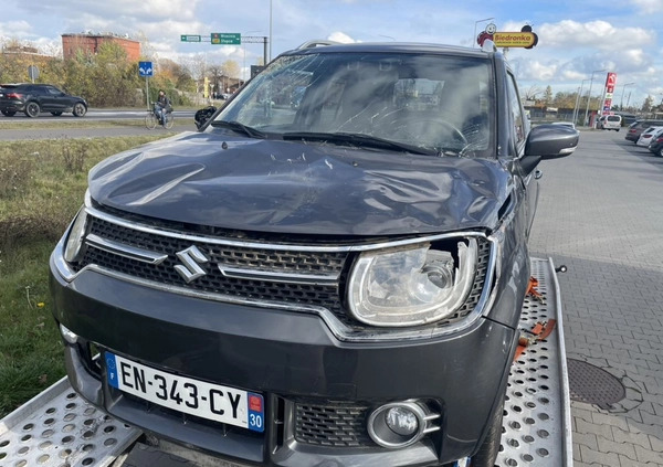 Suzuki Ignis cena 14700 przebieg: 83000, rok produkcji 2017 z Gniezno małe 92